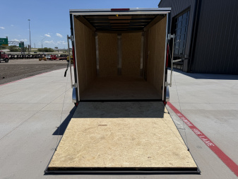 New 2025 Compass 7'x12' Enclosed Cargo Trailer - Indigo DLX