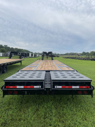 New 2025 Legend Trailers 30' GOOSENECK TA DUALS Deckover Trailer