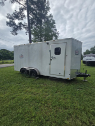 Used 2021 Outlaw Trailers/Camper 7x16 Cargo / Enclosed Trailer