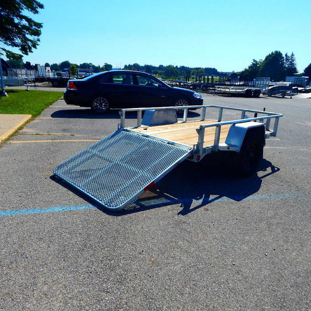 New 2023 Silver Mountain Trailers 5x8 3k Low Side Landscape Trailer