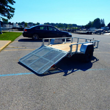 New 2023 Silver Mountain Trailers 5x8 3k Low Side Landscape Trailer