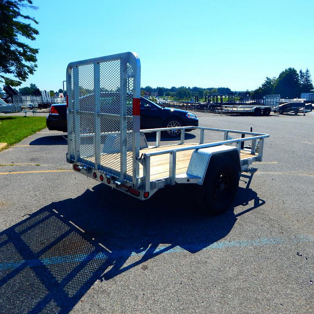New 2023 Silver Mountain Trailers 5x10 3k Low Side Landscape Trailer