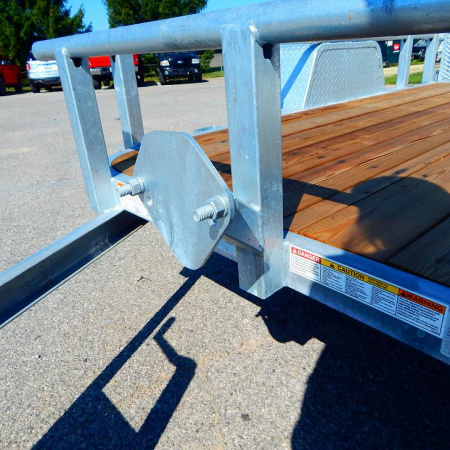 New 2023 Silver Mountain Trailers 5x10 3k Low Side Landscape Trailer