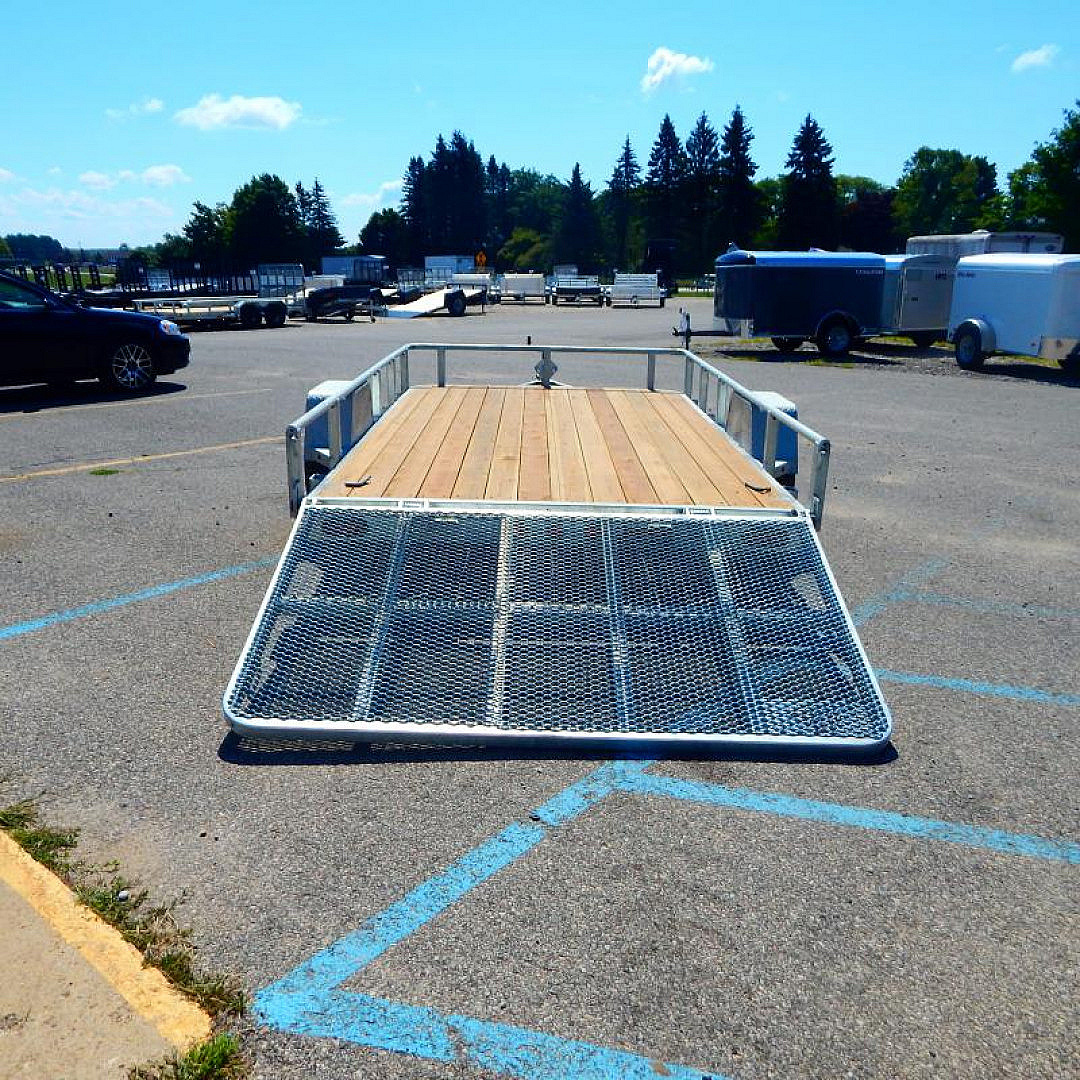 New 2023 Silver Mountain Trailers 7x12 3k Low Side Landscape Trailer