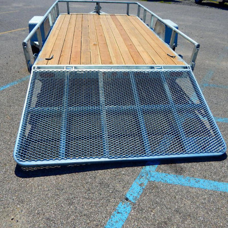 New 2023 Silver Mountain Trailers 7x12 3k Low Side Landscape Trailer