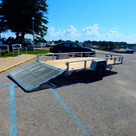 New 2024 Silver Mountain Trailers 7x12 3k Low Side Landscape Trailer