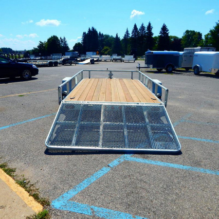 New 2024 Silver Mountain Trailers 7x12 3k Low Side Landscape Trailer