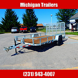 New 2024 Silver Mountain Trailers 7x12 3k Low Side Landscape Trailer