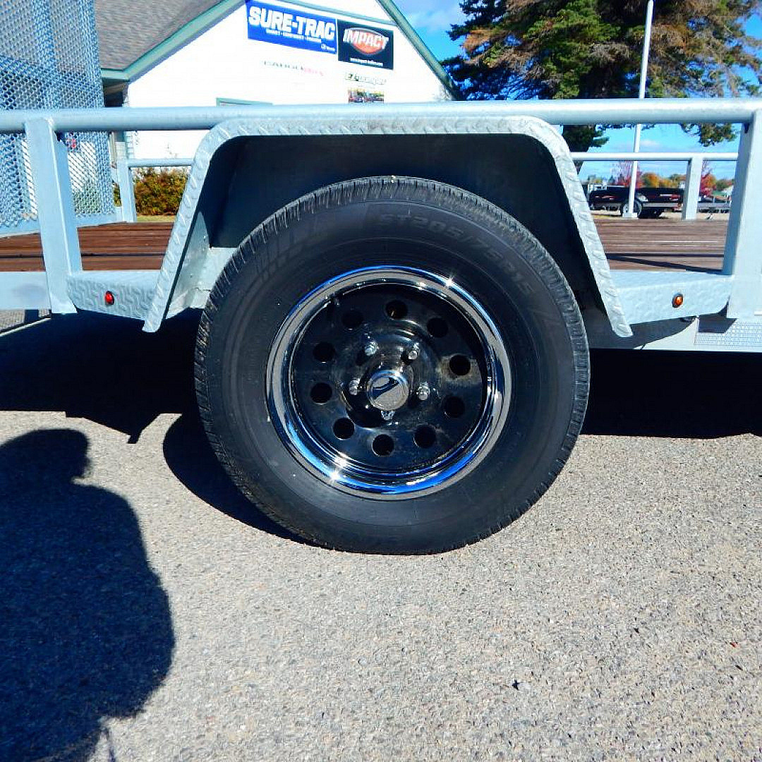 New 2023 Silver Mountain Trailers 7x12 3k Low Side Landscape Trailer