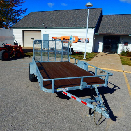 New 2023 Silver Mountain Trailers 7x12 3k Low Side Landscape Trailer