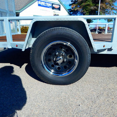 New 2023 Silver Mountain Trailers 7x12 3k Low Side Landscape Trailer