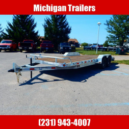 New 2023 Silver Mountain Trailers 7x18 7k Car Hauler Car Hauler