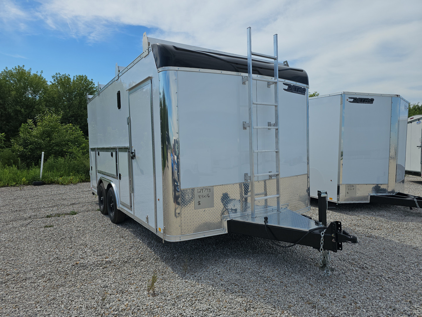 New 2026 CARGO EXPRESS CXT STABLE 8.5' x 16' 10K BULLNOSE TOOL CRIB TRAILER