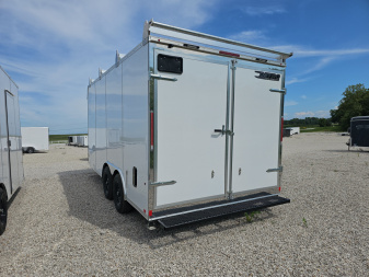 New 2026 CARGO EXPRESS CXT STABLE 8.5' x 16' 10K BULLNOSE TOOL CRIB TRAILER