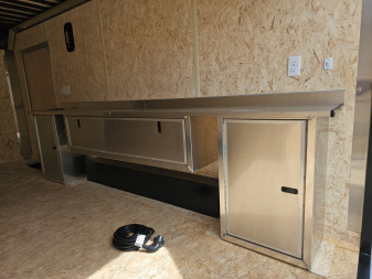 New 2026 CARGO EXPRESS CXT STABLE 8.5' x 16' 10K BULLNOSE TOOL CRIB TRAILER