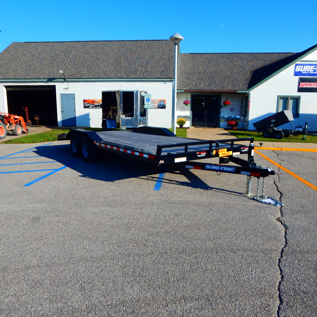 New 2023 Sure-Trac 8.5 x 20 (18+2) Full-Width Car Hauler Trailer  10K