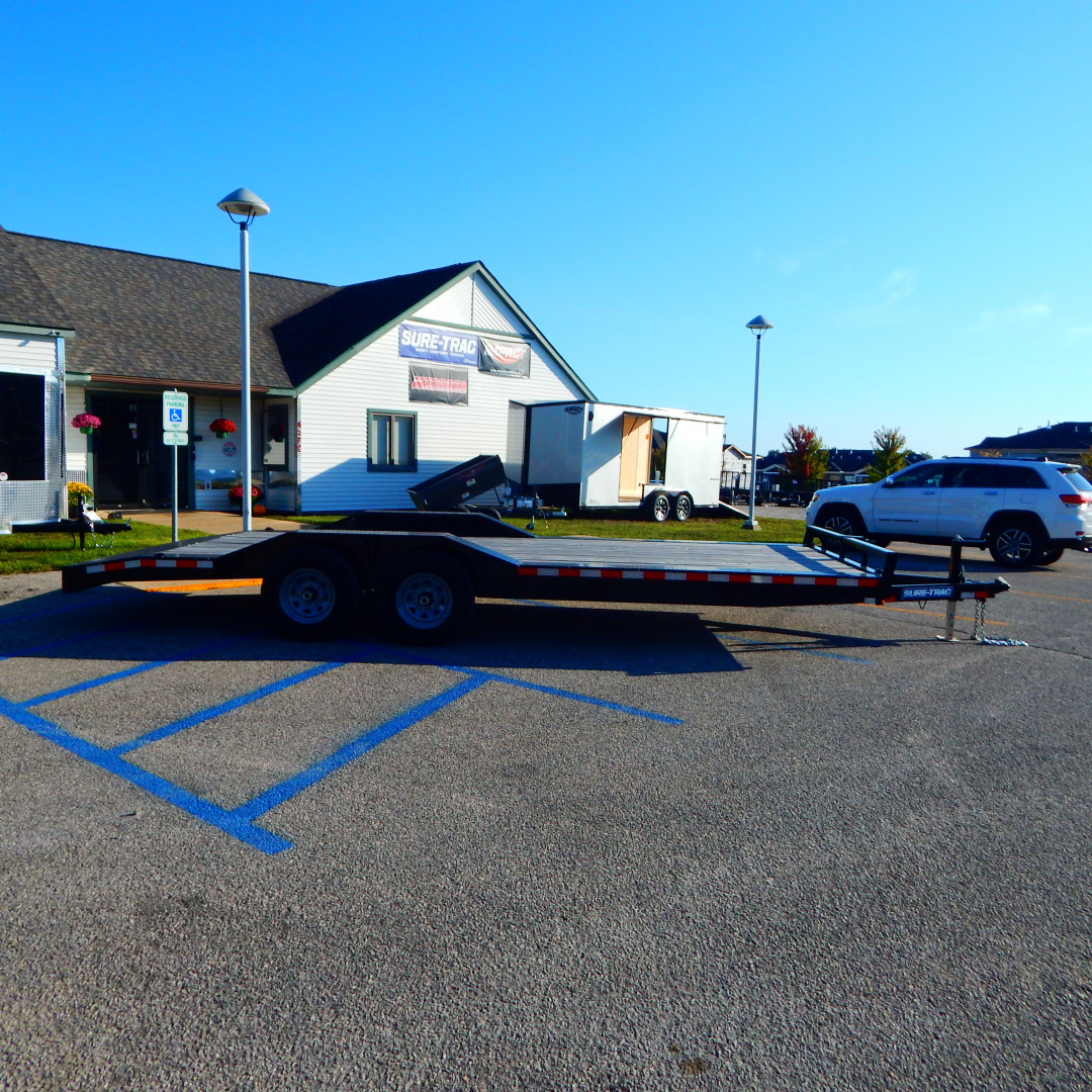 New 2023 Sure-Trac 8.5 x 20 (18+2) Full-Width Car Hauler Trailer  10K