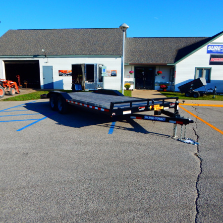 New 2023 Sure-Trac 8.5 x 20 (18+2) Full-Width Car Hauler Trailer  10K