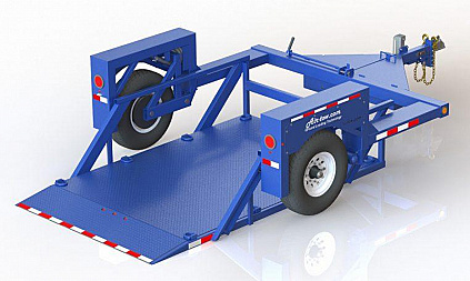 New 2024 AirTow DROP DECK EQUIPMENT Utility Trailer