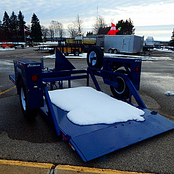 New 2024 AirTow DROP DECK EQUIPMENT Utility Trailer