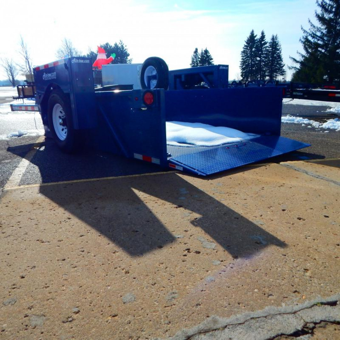 New 2024 Air Tow DROP DECK Utility Specialty Trailer