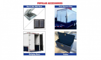 New 2024 Air Tow ENCLOSED DROP DECK Cargo / Enclosed Trailer
