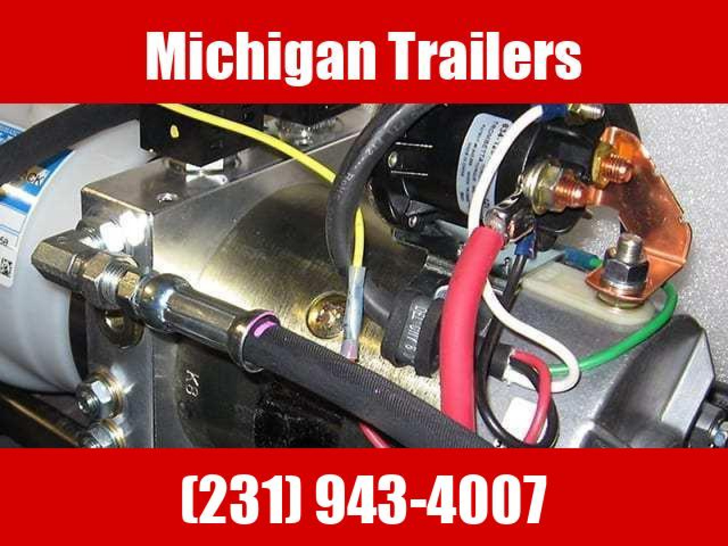 New 2024 EZ Dumper LLC 8' Stainless Steel Insert Flatbed Trailer