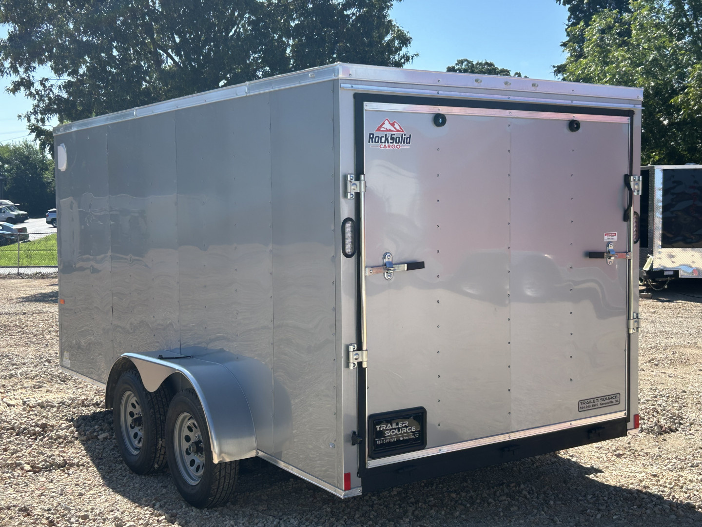 New Rock Solid 7x14 TA 7K Enclosed Trailer