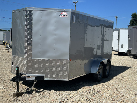 New Rock Solid 7x14 TA 7K Enclosed Trailer