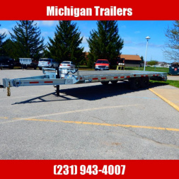 Used 2023 Silver Mountain Trailers 8.5x20+5 14k  Deckover Trailer
