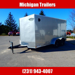 New 2024 Impact Trailers 7X14 7K Quake Cargo / Enclosed Trailer