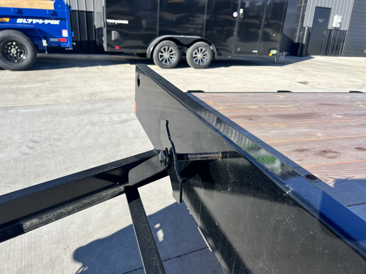 New NEW 2026 Double A 22’ flatbed Equipment Trailer 2-5200 lb axles=10K, dovetail, Slide In Ramps
