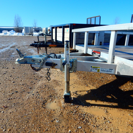Used 2025 Sure-Trac 6 X 12 Aluminum Tube Top Utility  3.5K Brake