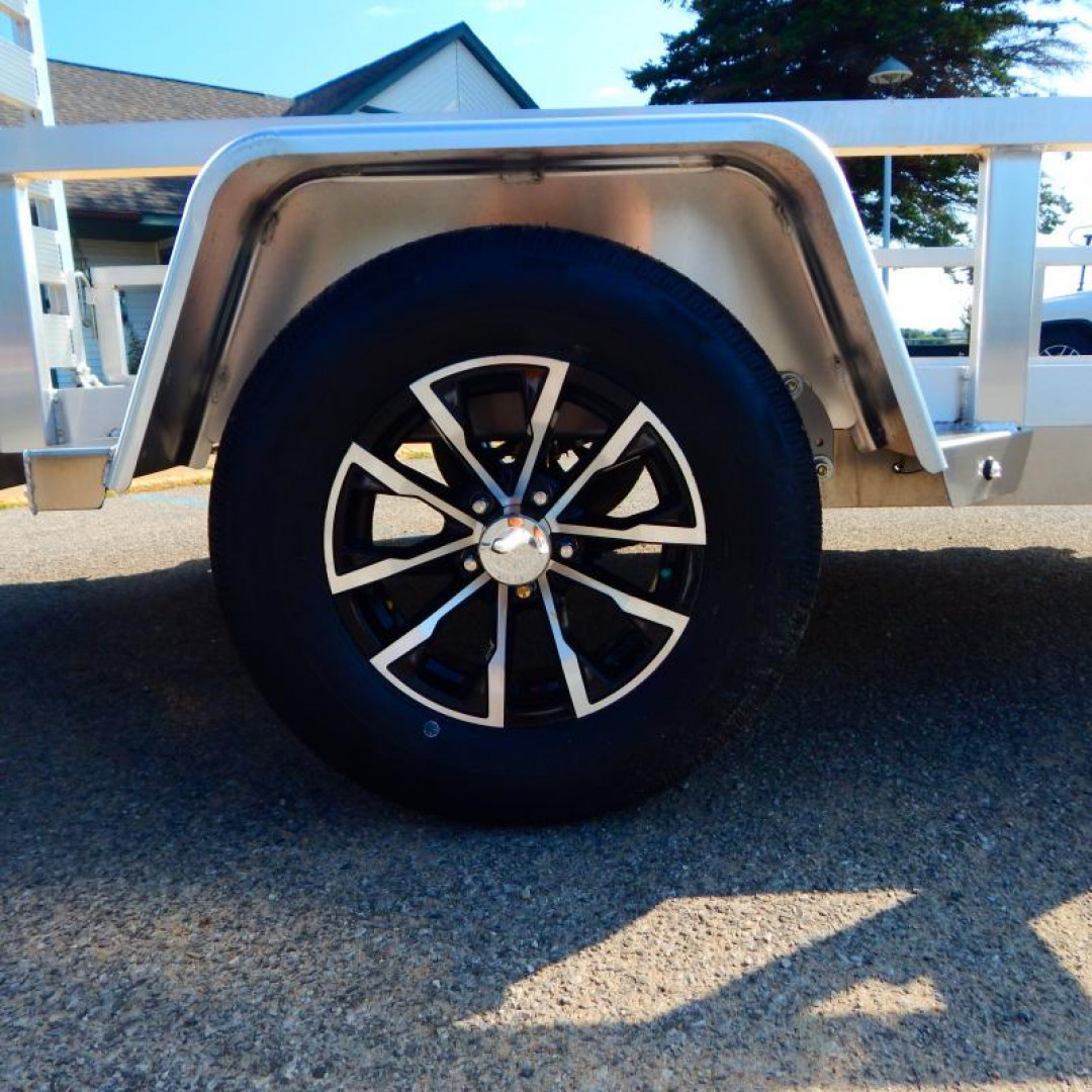 New 2025 Sure-Trac 5 X 10 Aluminum Tube Top Utility  3K Idler