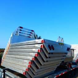 New 2025 Aluma 6'9"x8'4" Aluminum Flat Decks