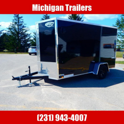 New 2024 Impact Trailers 6x12 3k Quake Composite Skin Cargo / Enclosed Trailer