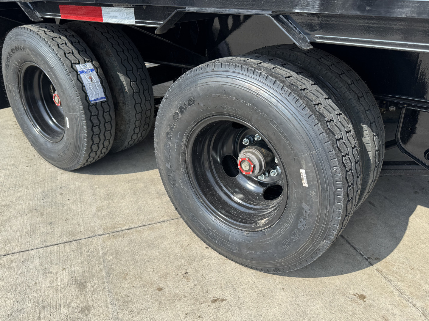 New 2026 Double A 40’ Gooseneck Deckover 35’ plus 5’ x 102” with 2-12K tandem dual axles=26K