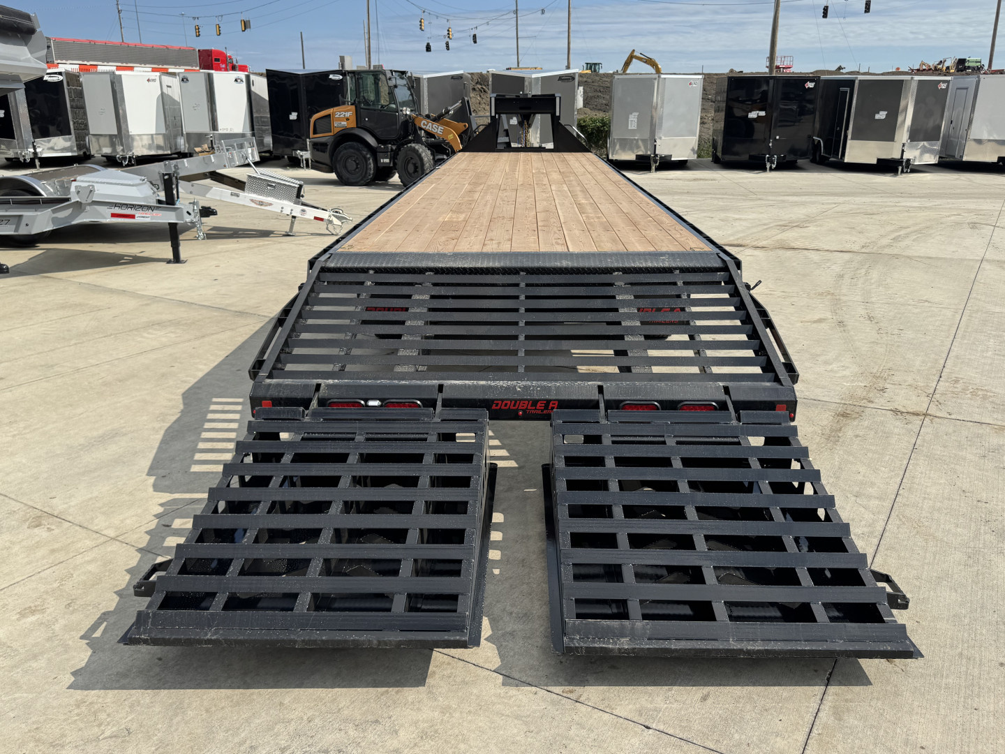 New 2026 Double A 40’ Gooseneck Deckover 35’ plus 5’ x 102” with 2-12K tandem dual axles=26K