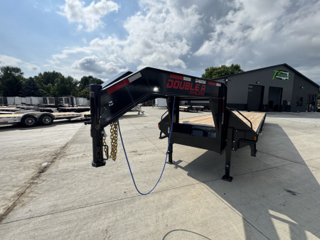 New 2026 Double A 40’ Gooseneck Deckover 35’ plus 5’ x 102” with 2-12K tandem dual axles=26K