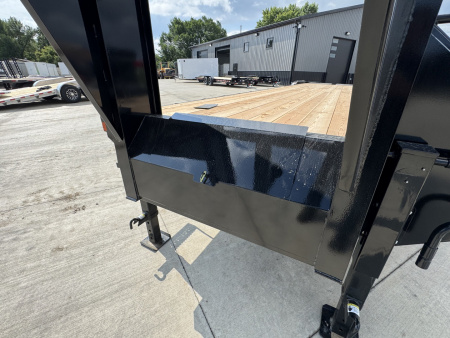 New 2026 Double A 40’ Gooseneck Deckover 35’ plus 5’ x 102” with 2-12K tandem dual axles=26K