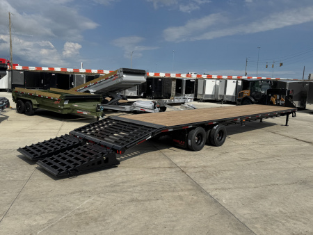 New 2026 Double A 40’ Gooseneck Deckover 35’ plus 5’ x 102” with 2-12K tandem dual axles=26K