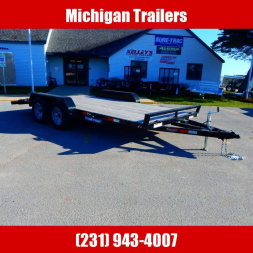 New 2025 Sure-Trac 7 x 16 (14+2) C-Channel Car Hauler Trailer  7K