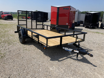 New 2025 Top Hat 77 x12' Utility Trailer