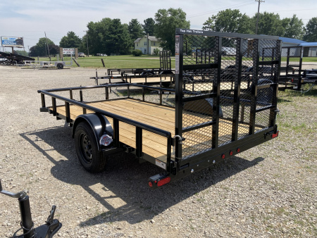 New 2025 Top Hat 77"x12' Utility Trailer