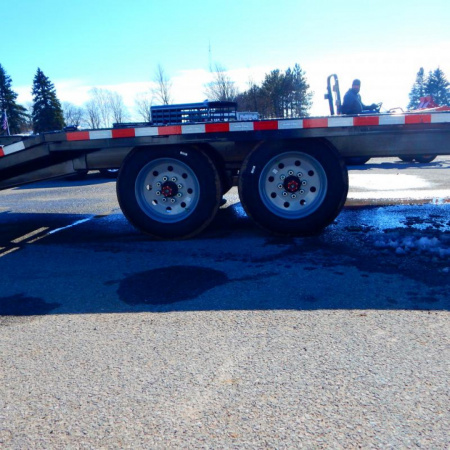 New 2025 Sure-Trac 8.5 x 20+5 Heavy Duty Low Profile Beavertail Deckover Trailer  17.6K