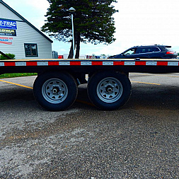New 2025 Sure-Trac 8.5 x 17+3 Low Profile Beavertail Deckover Trailer  10K