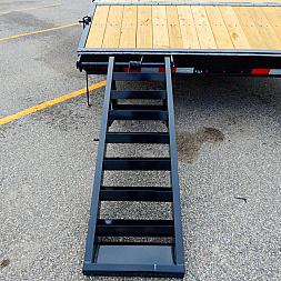 New 2025 Sure-Trac 8.5 x 17+3 Low Profile Beavertail Deckover Trailer  10K