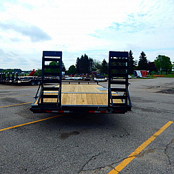 New 2025 Sure-Trac 8.5 x 17+3 Low Profile Beavertail Deckover Trailer  10K