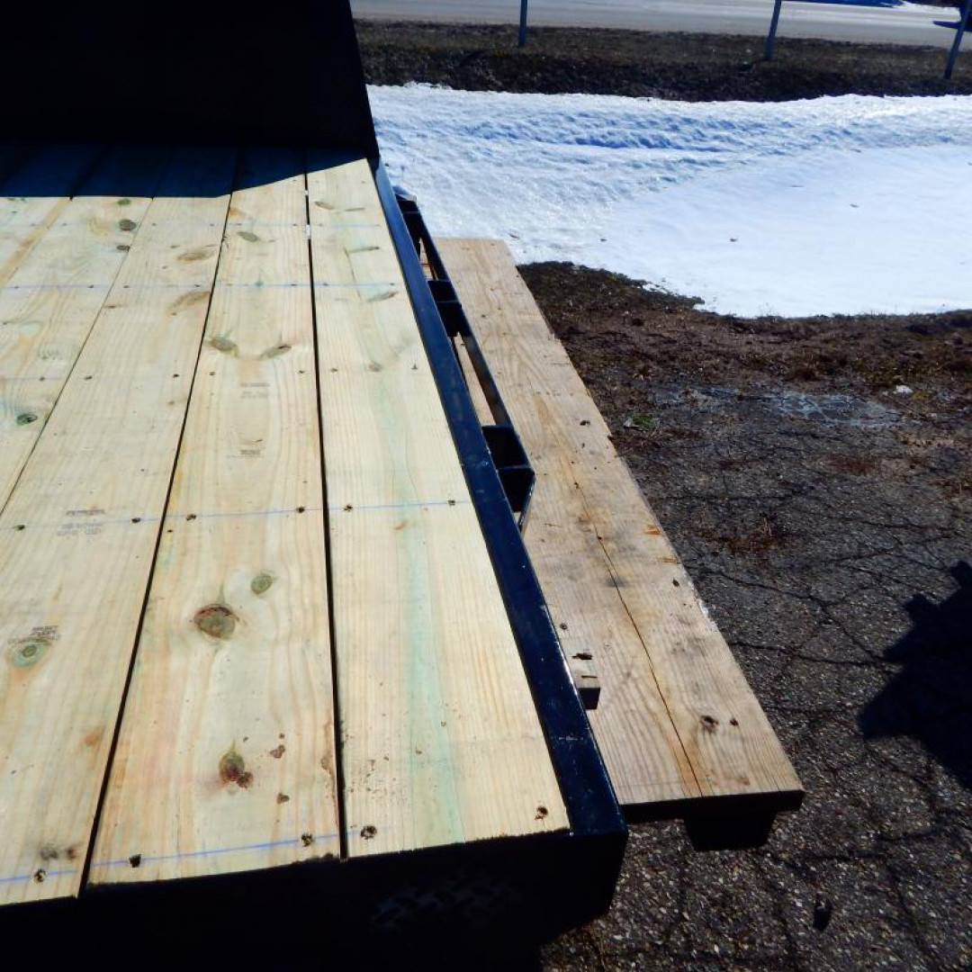 New 2025  8' Wood Flat Decks