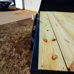 New 2025  6' Wood  Flat Decks